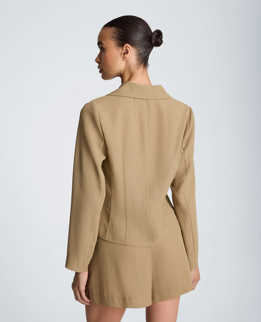 Notch Jacket with Flat Pockets