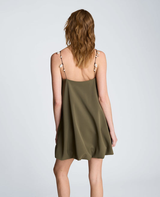 Bubble Hem Mini Dress