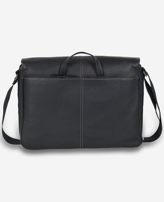 Colombian Leather Crossbody Messenger Bag