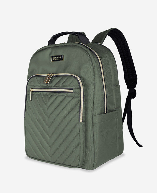 Chelsea 15.6-Inch Chevron Quilted Computer Backpack