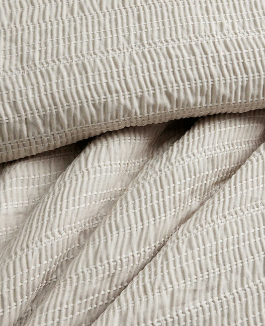 Stitched Gauze Comforter Set