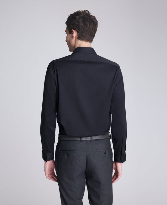 REACTION - Slim-Fit Button-Down Dress Shirt