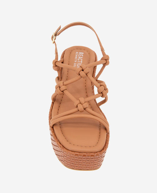REACTION - Essa Woven Platform Sandal