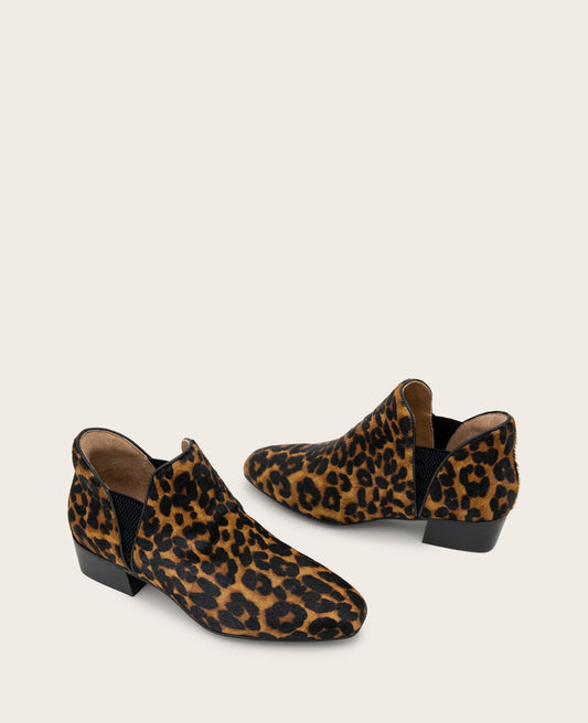 GENTLE SOULS - Fran Leopard Calf Hair Bootie