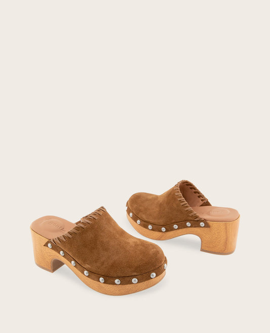 GENTLE SOULS - Daphine Suede Platform Clog