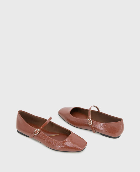 Jasper Patent Leather Ballet Flat