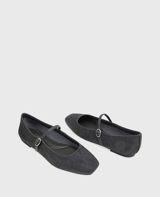 Jasper Calf Hair Ballet Flat