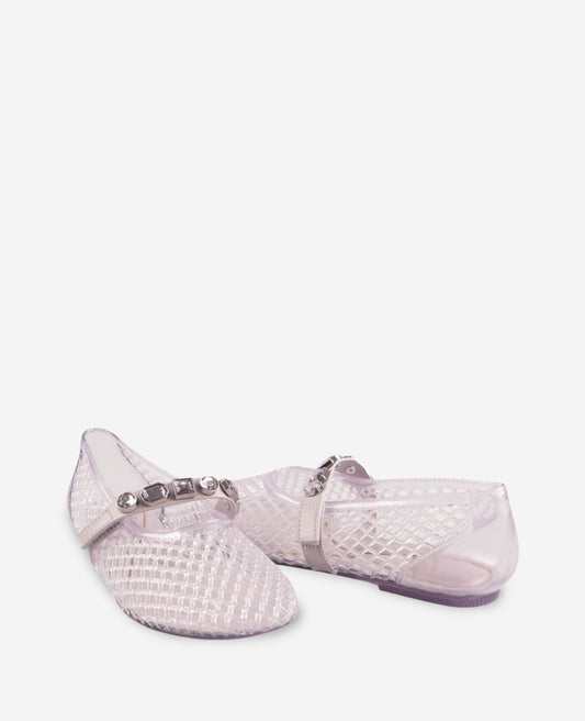 Jazzy Stone Embellished Ballet Flat