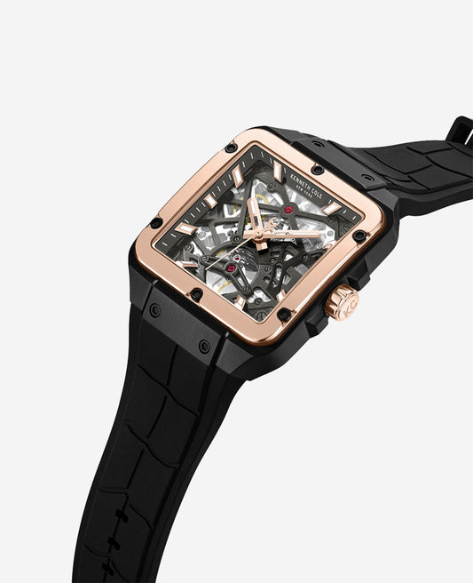 Skeleton Automatic Silicone Watch