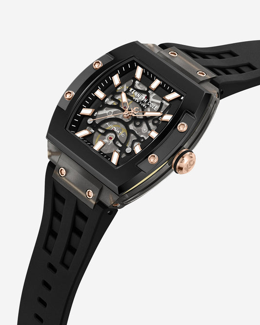 Skeleton Automatic Silicone Watch
