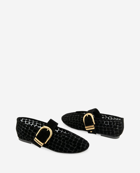 Tamarra Suede Ballet Flat