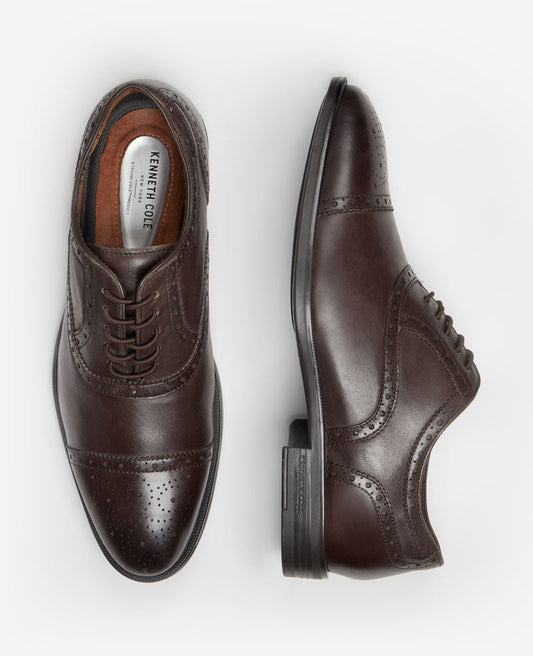 Future Pod Medallion Cap Toe Lace up