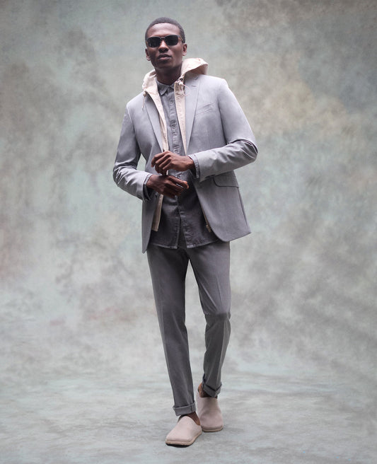 Slim-Fit Stretch Suit Separate Jacket