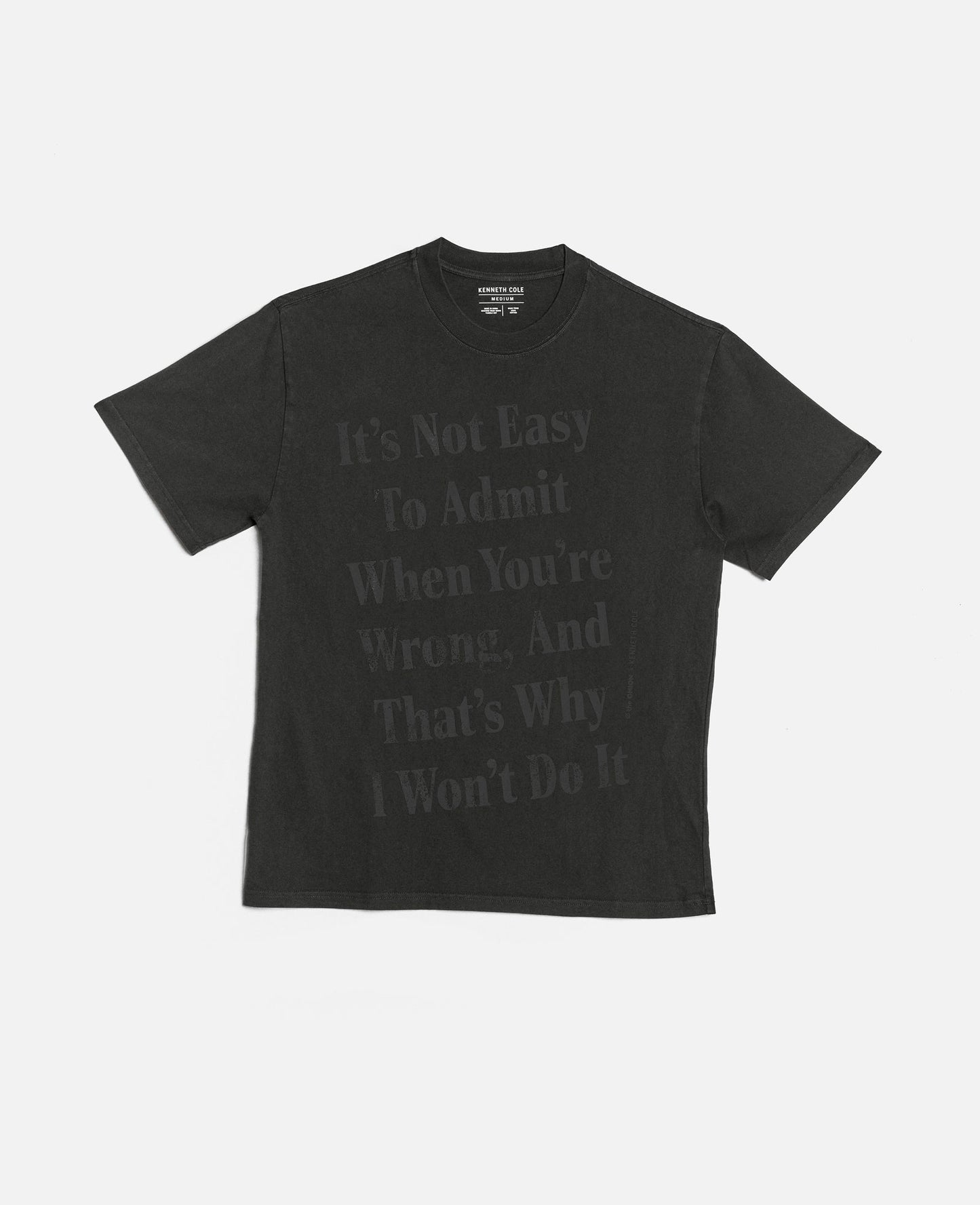 The Onion ADMIT YOU'RE WRONG Unisex Tee