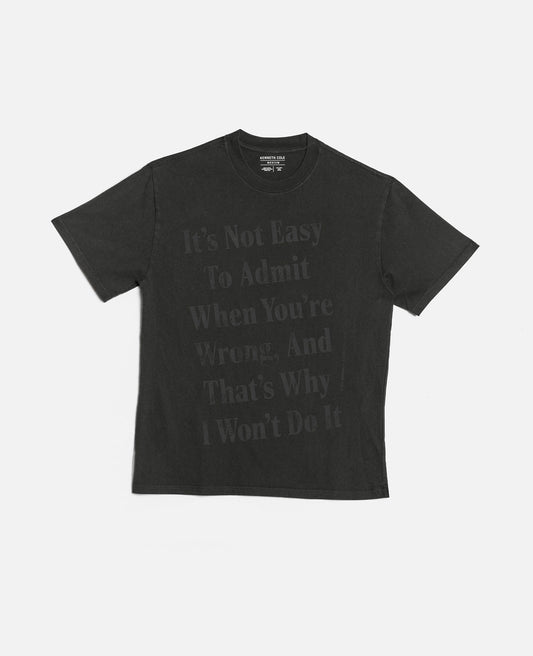 The Onion ADMIT YOU'RE WRONG Unisex Tee
