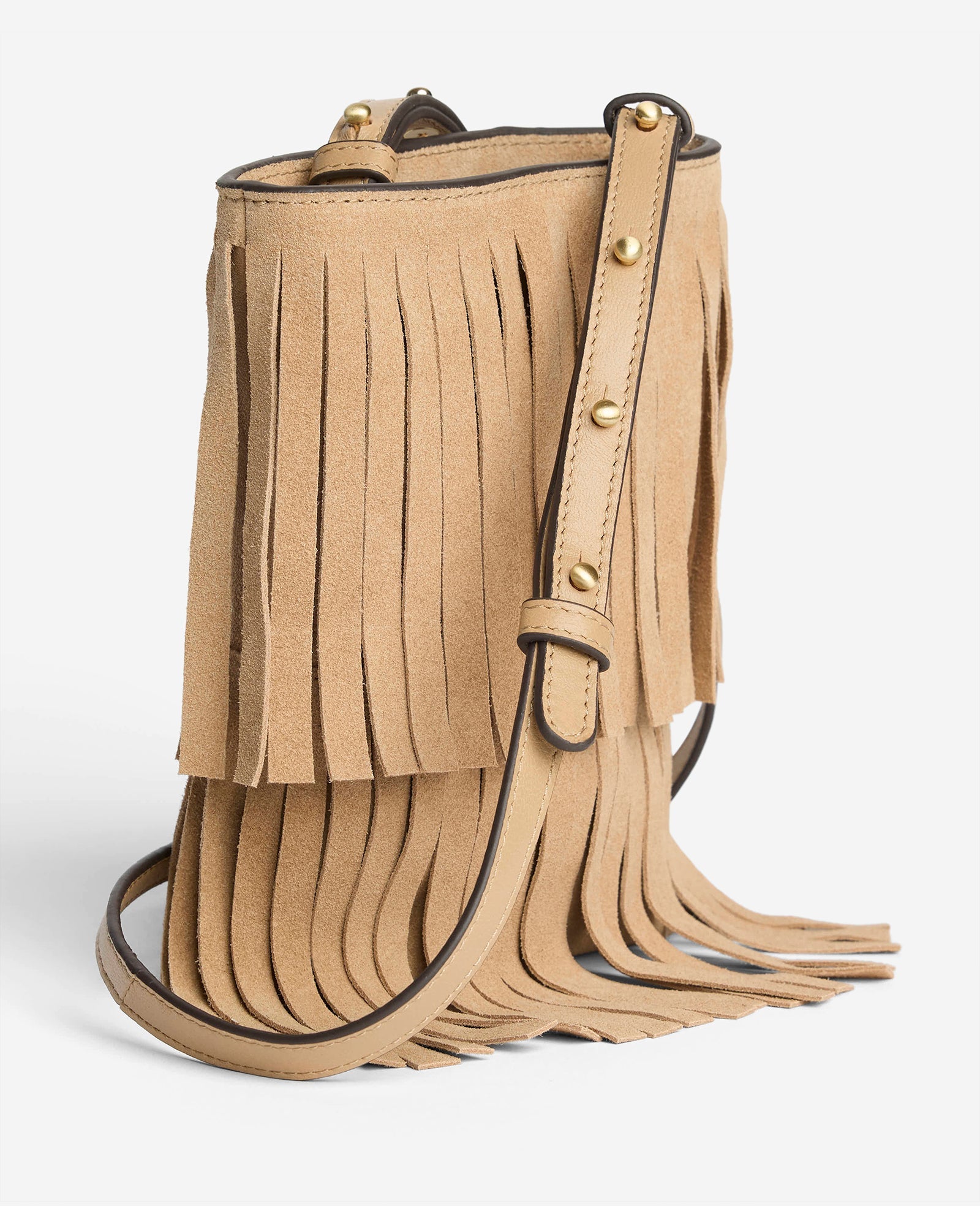 Fringe Crossbody Pouch Bag