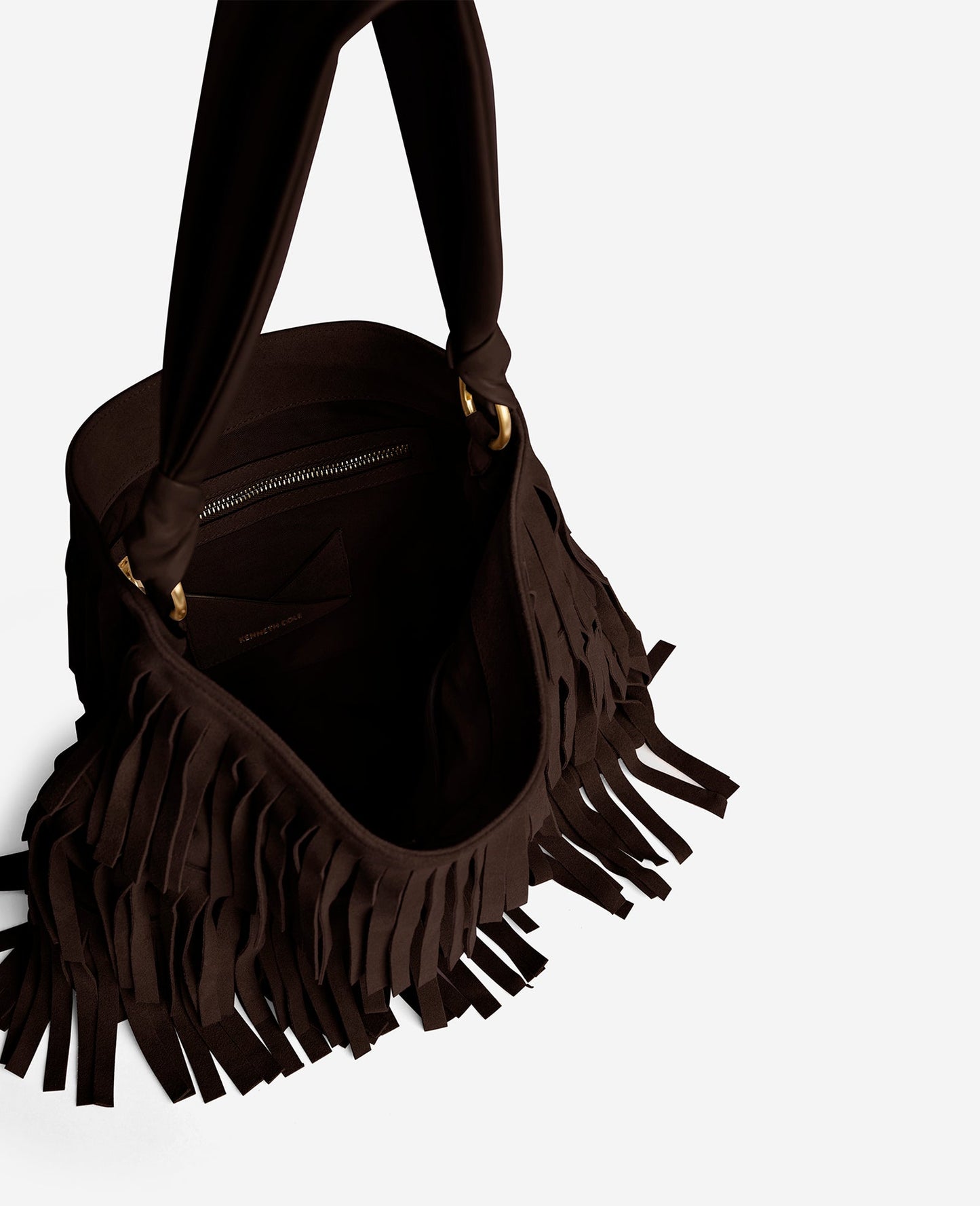 Fringe Slouch Hobo Bag