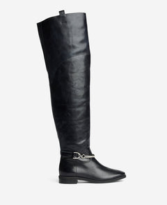 BLACK LEATHER