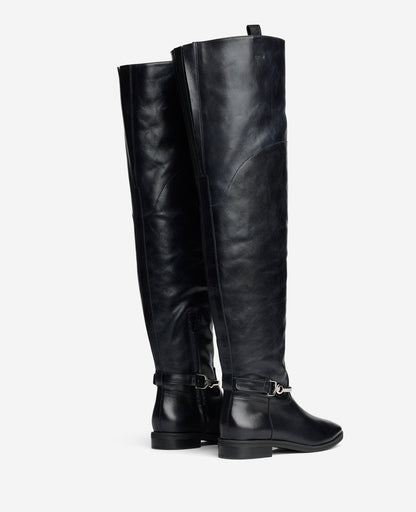Maza Leather Riding Boot