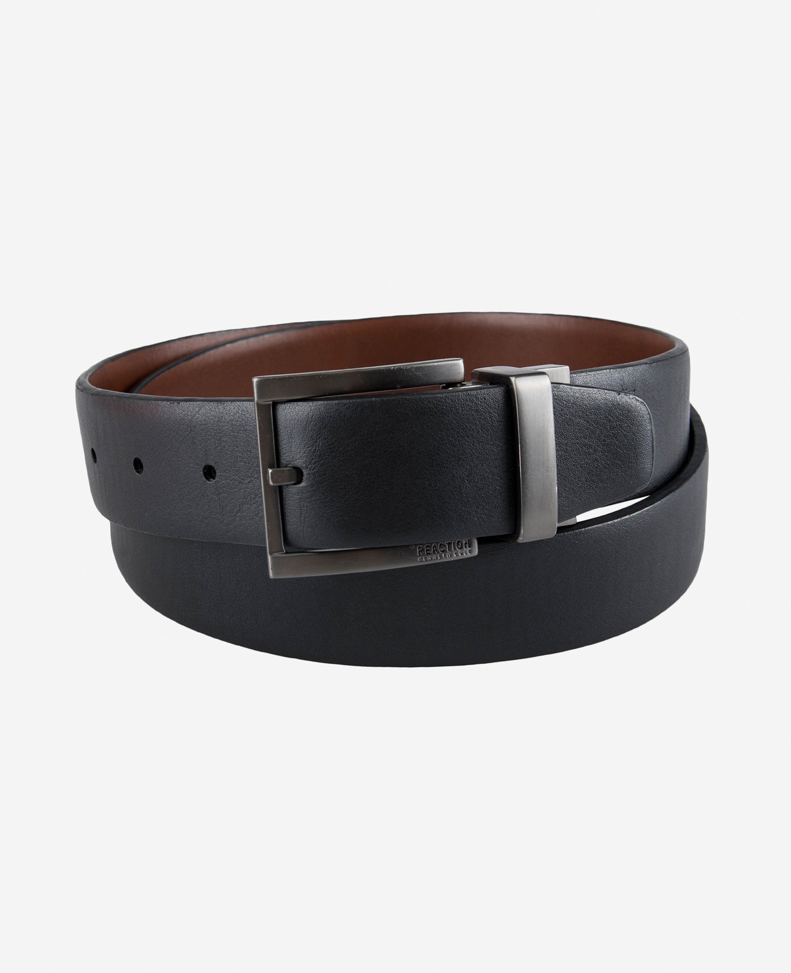Stretch Reversible Logo Inset Tab Belt