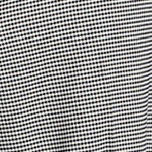Cropped Fitted Bodice Houndstooth Vest