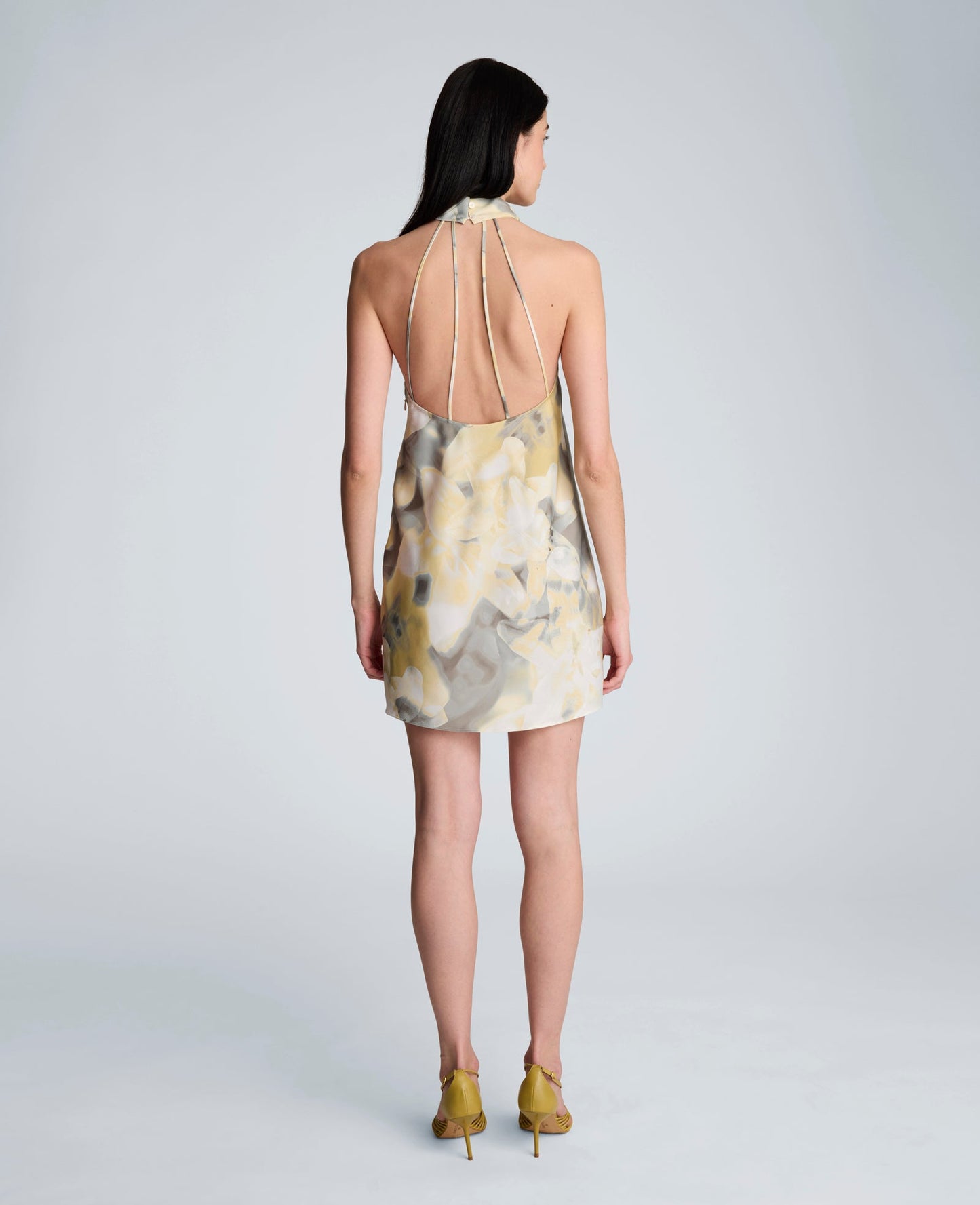 Cowl Mock Neck Dress