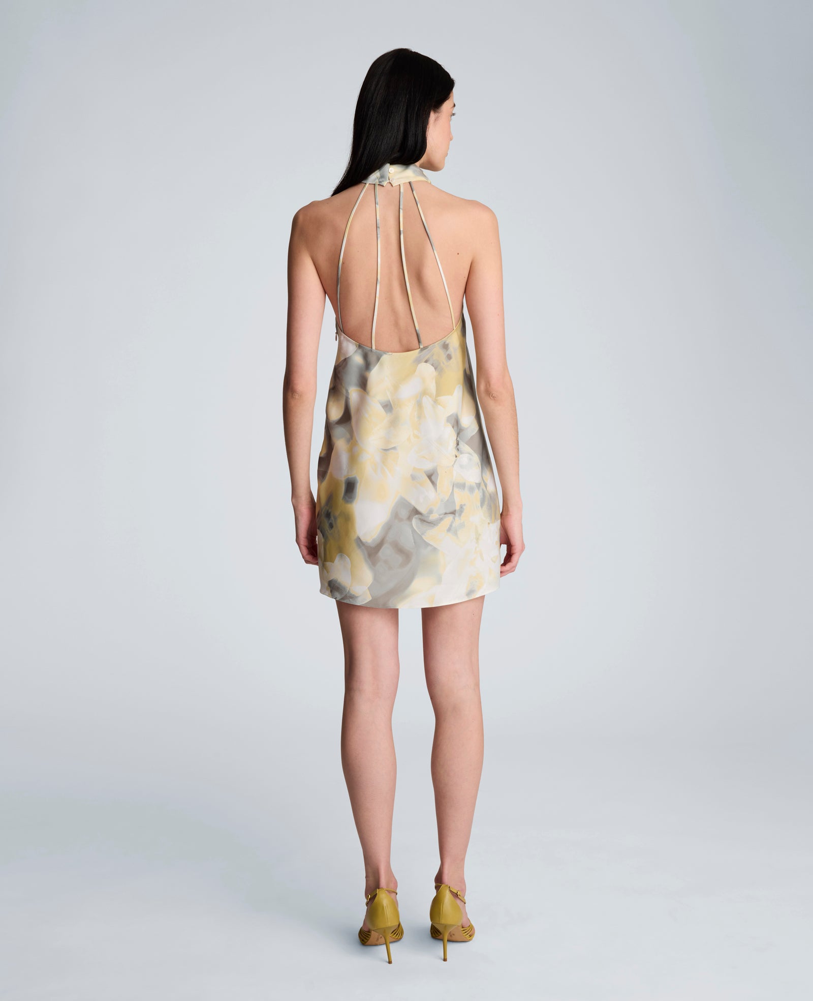 Cowl Mock Neck Dress