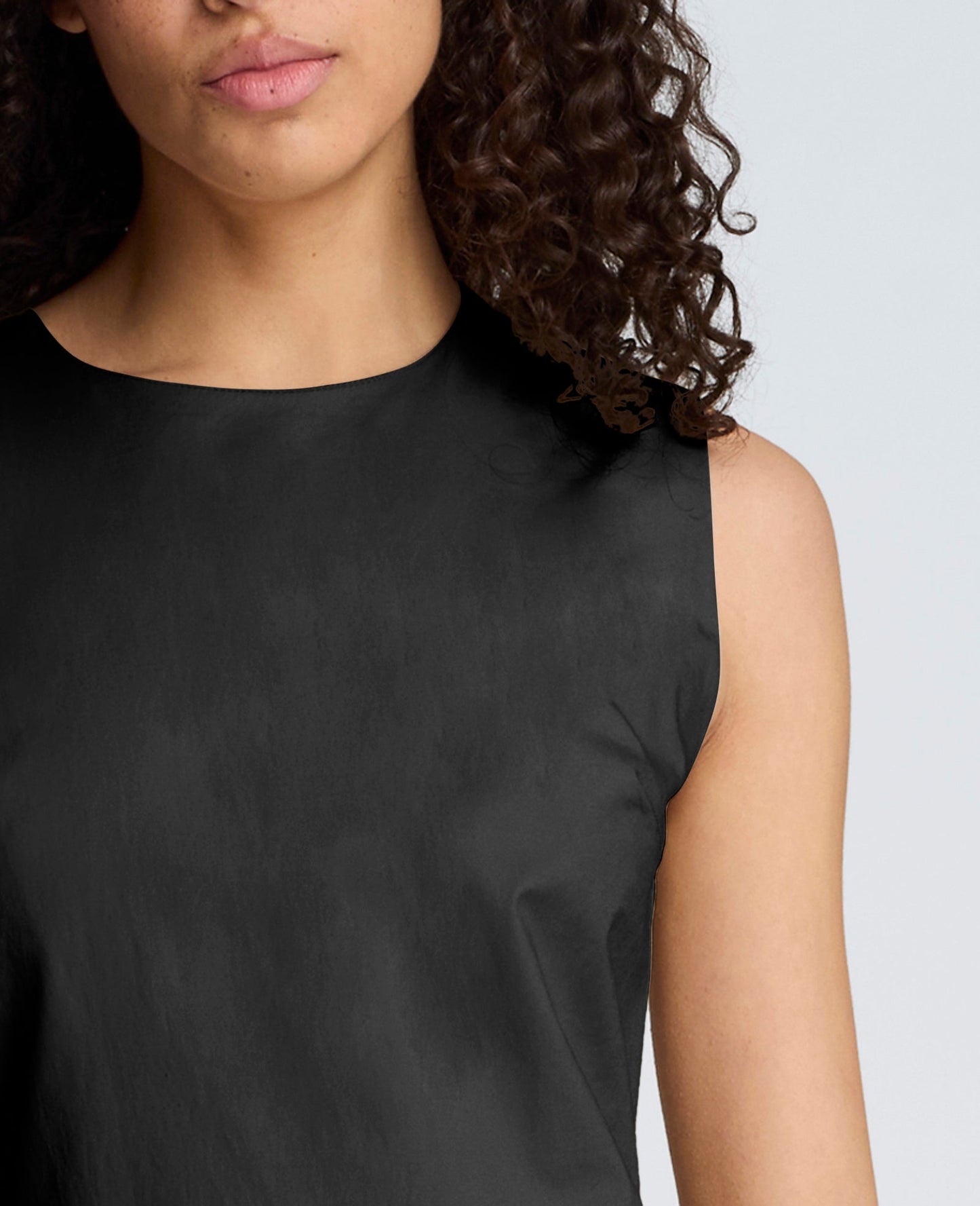 Bubble Hem Midi Dress
