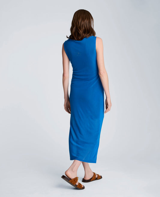 Draped Detailed Modern Midi Dress
