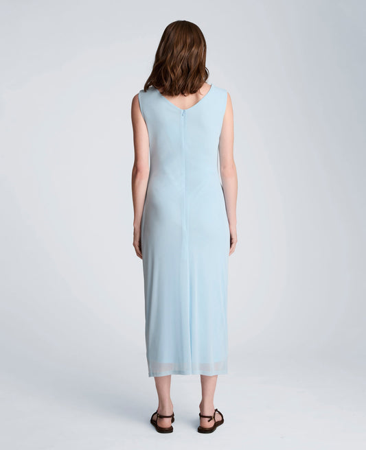 Draped Detailed Modern Midi Dress