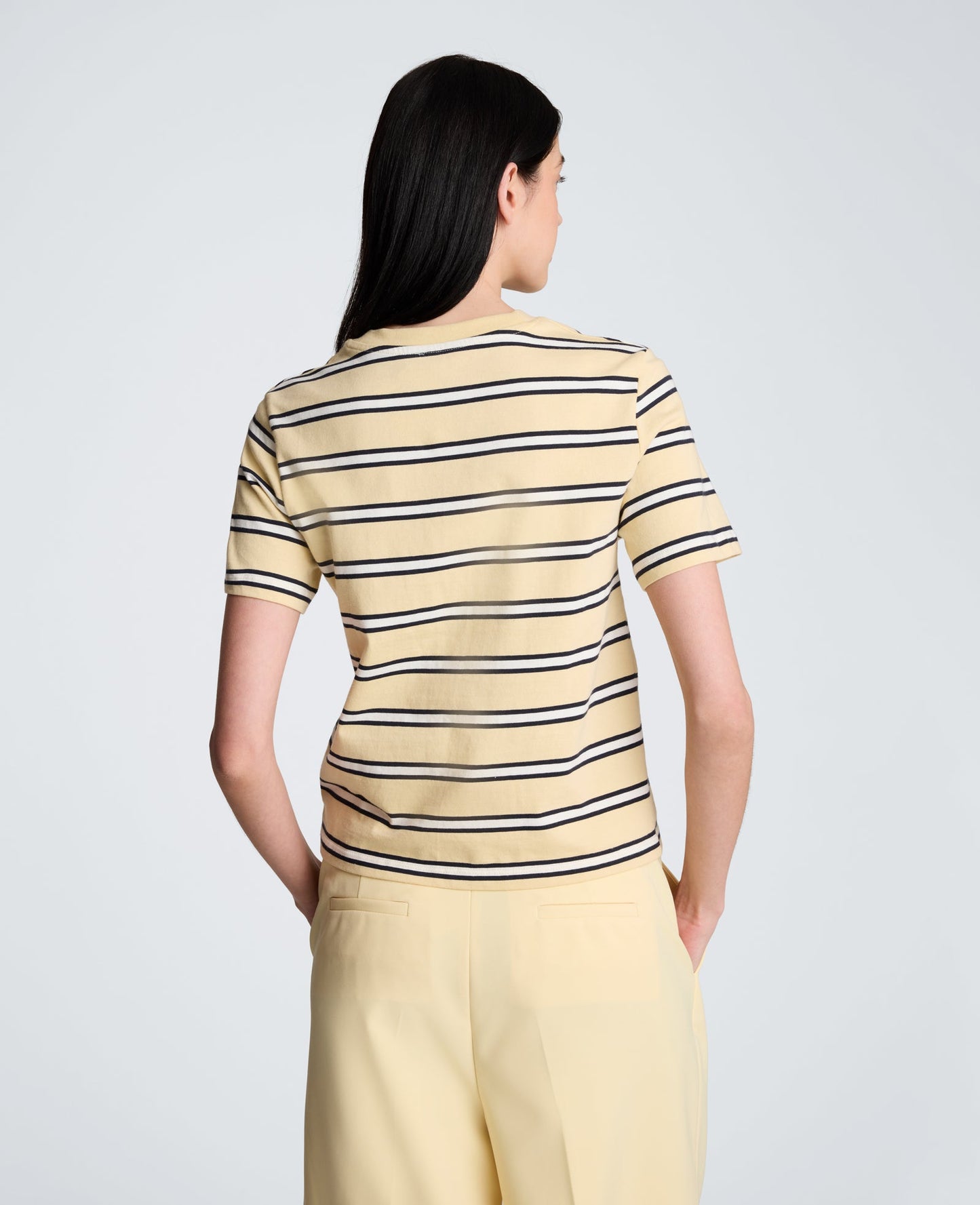 Crewneck Stripe Tee