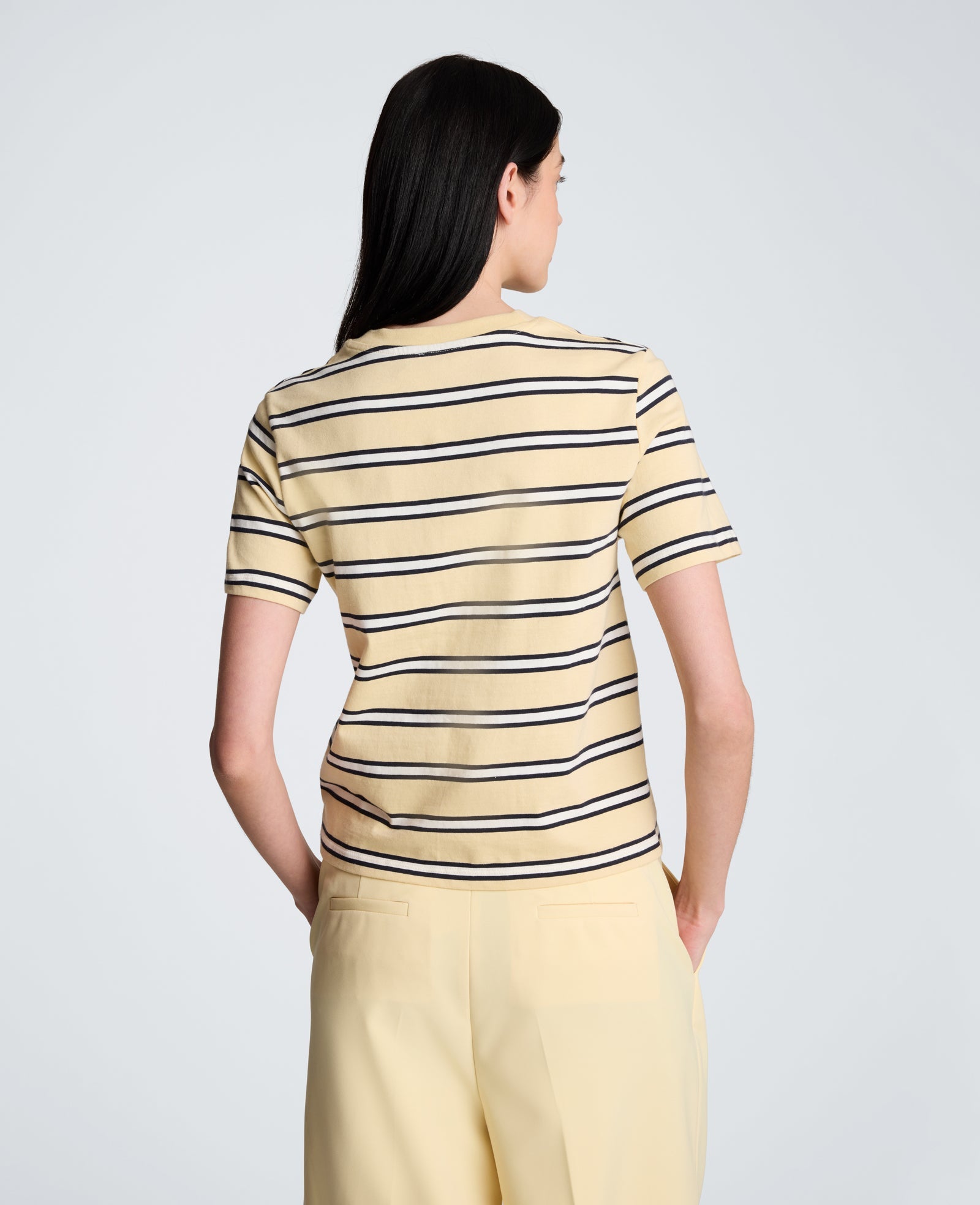 Crewneck Stripe Tee