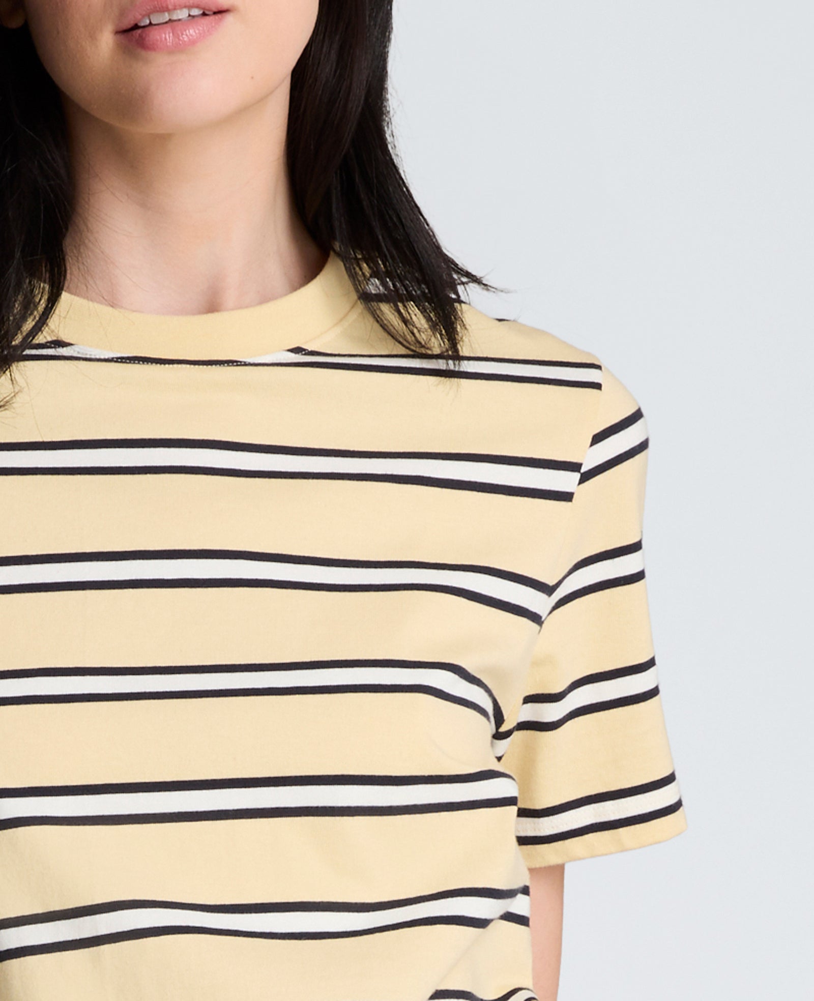 Crewneck Stripe Tee