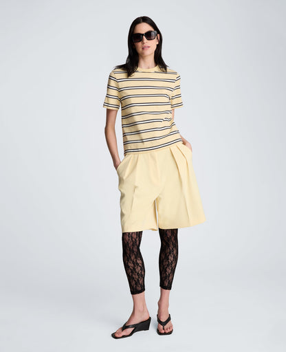 Crewneck Stripe Tee