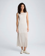 Semi Sheer Dress with Side Slits