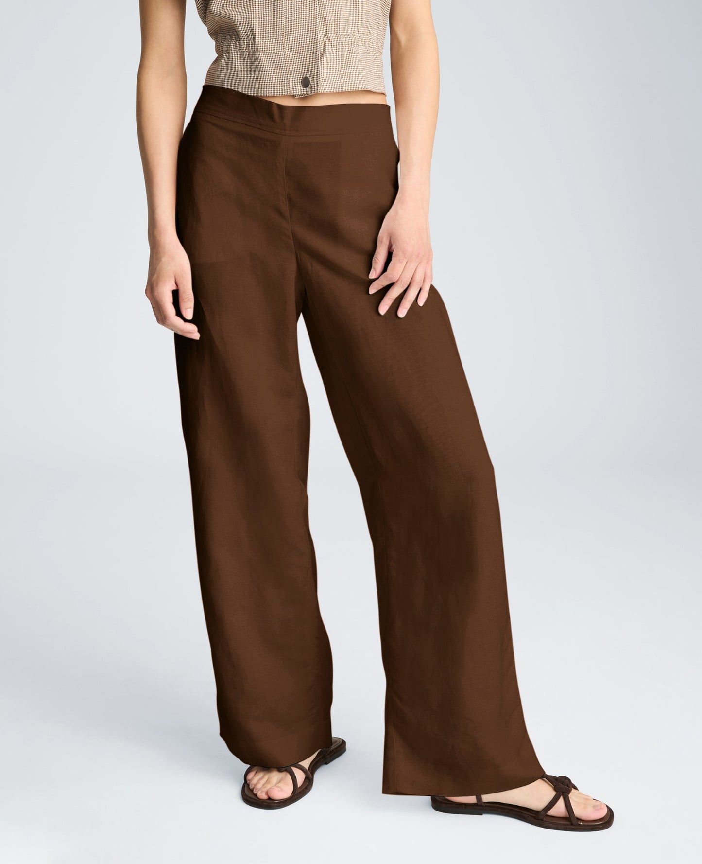 Pull On Wide Leg Pant