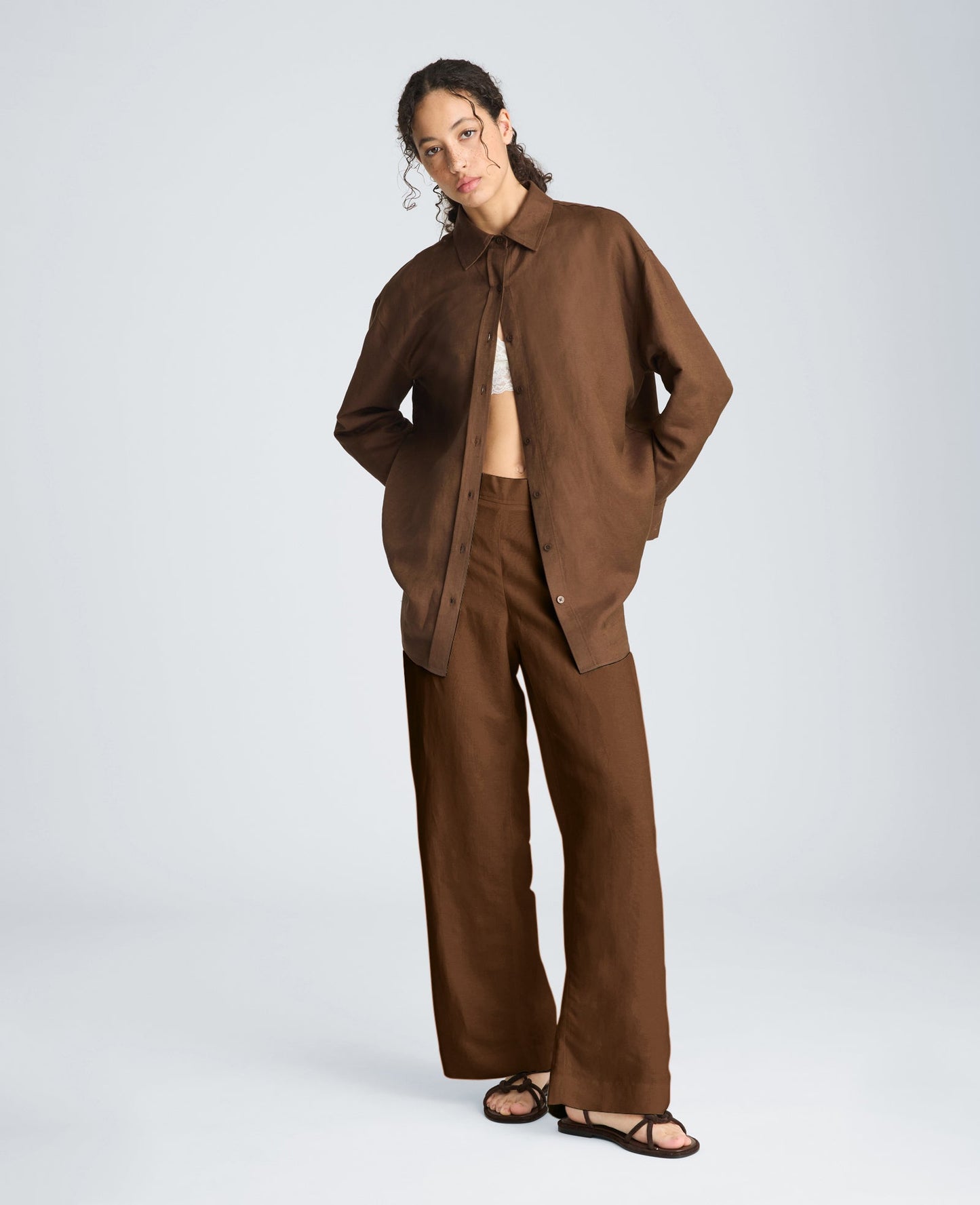 Pull On Wide Leg Pant