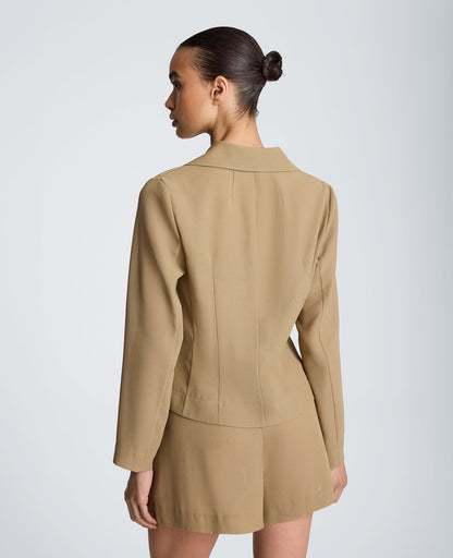 Notch Jacket with Flat Pockets