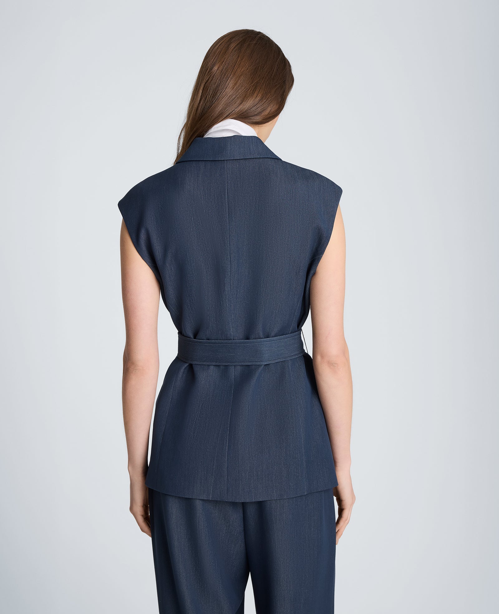 Belted Vest with Removeable Shirt