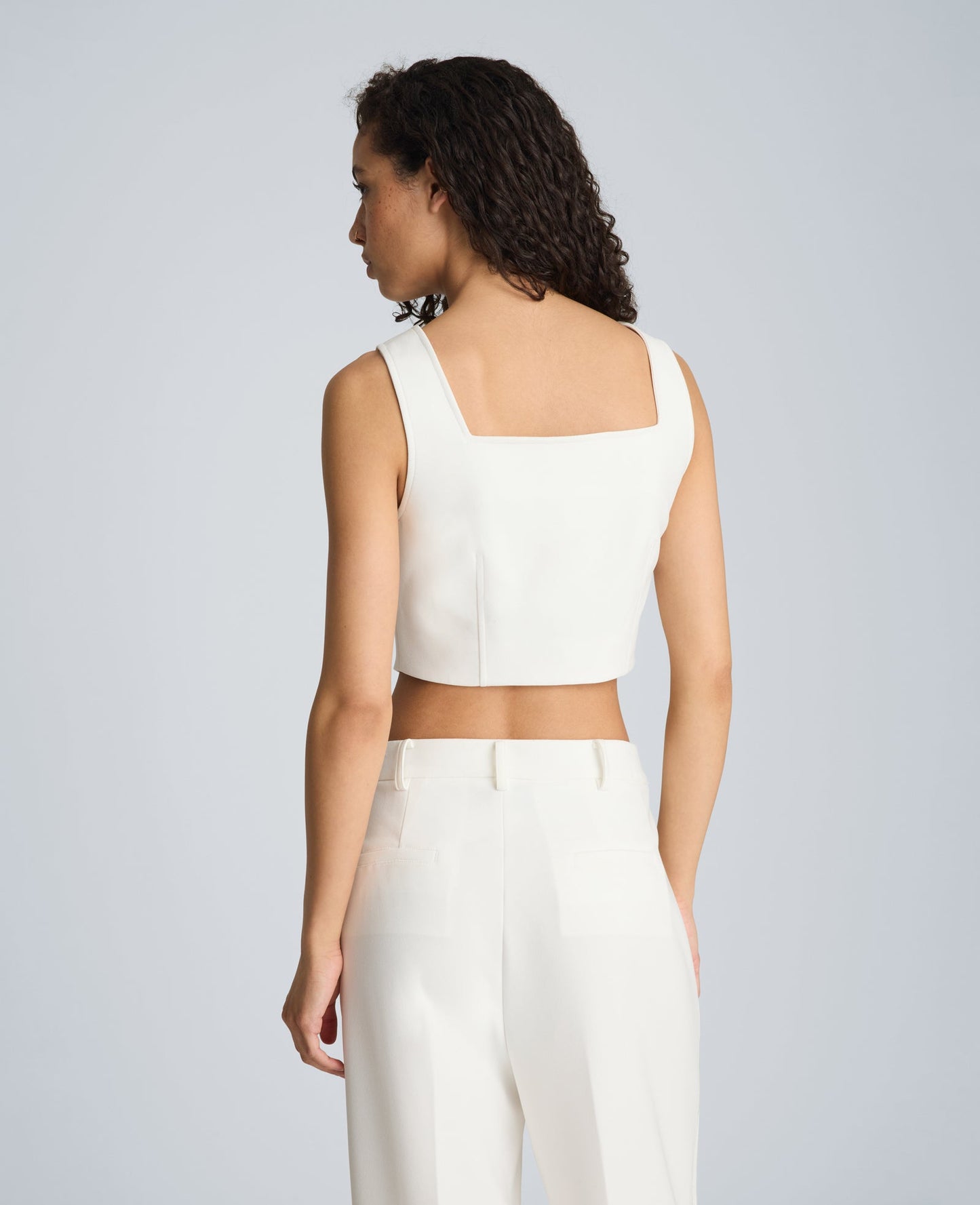 Fitted Zip Front Bodice with Zip Pockets