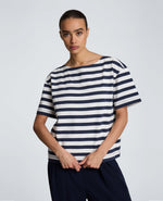 Boat Neck Boyfriend Tee