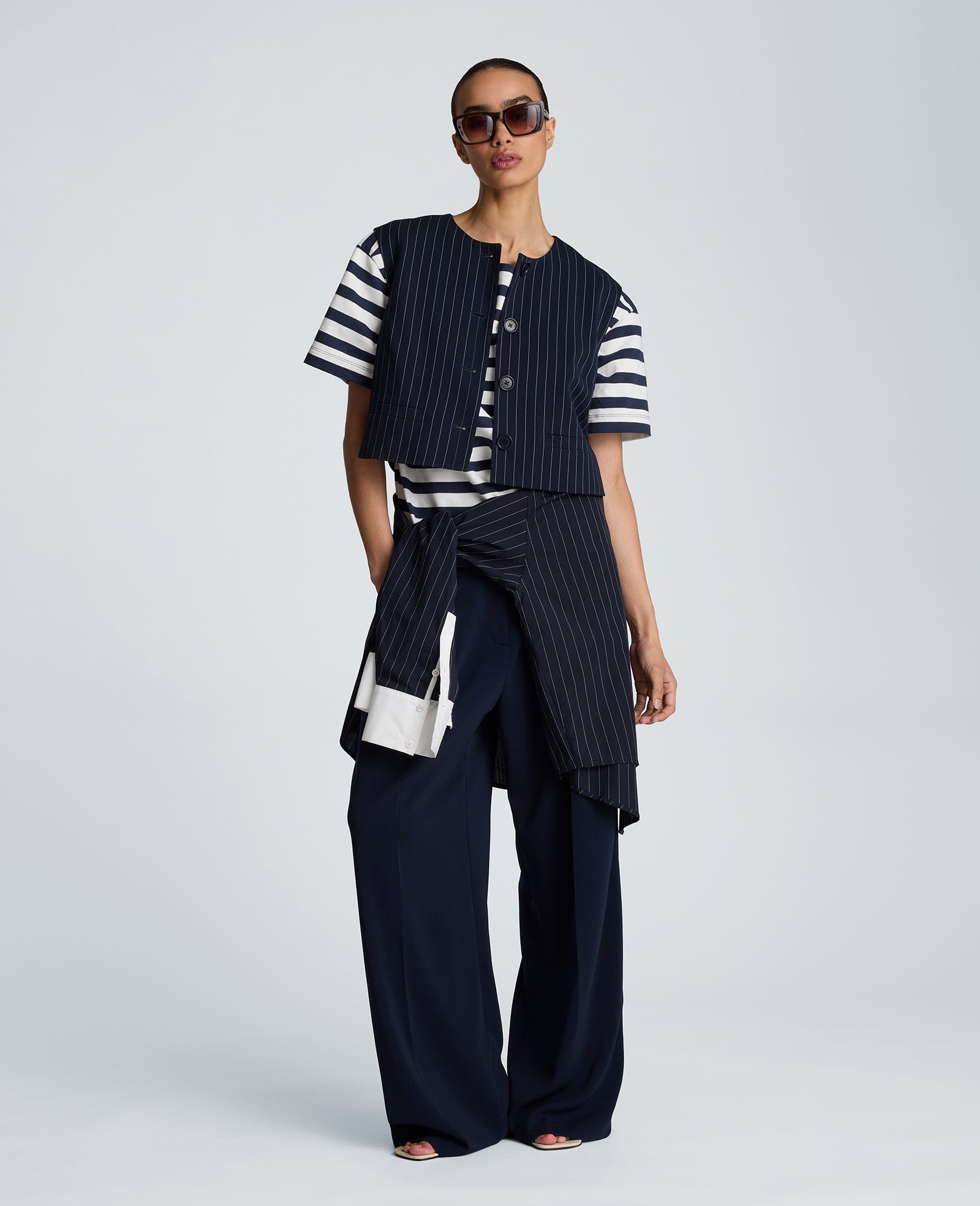 Boat Neck Boyfriend Tee