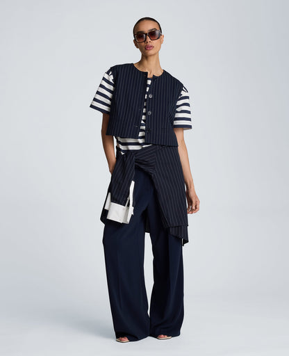 Boat Neck Boyfriend Tee