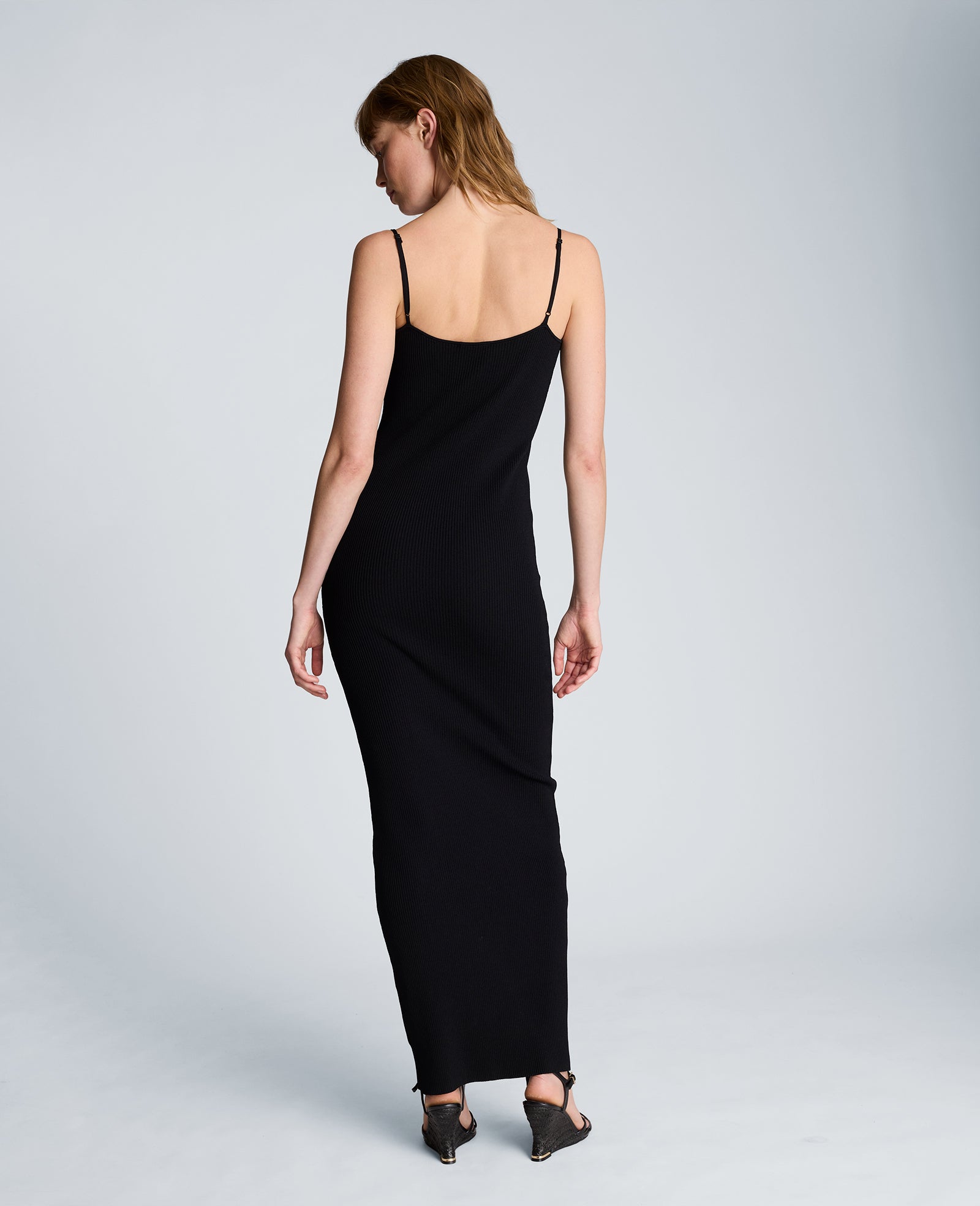 Ribbed Cami Sweater Dress