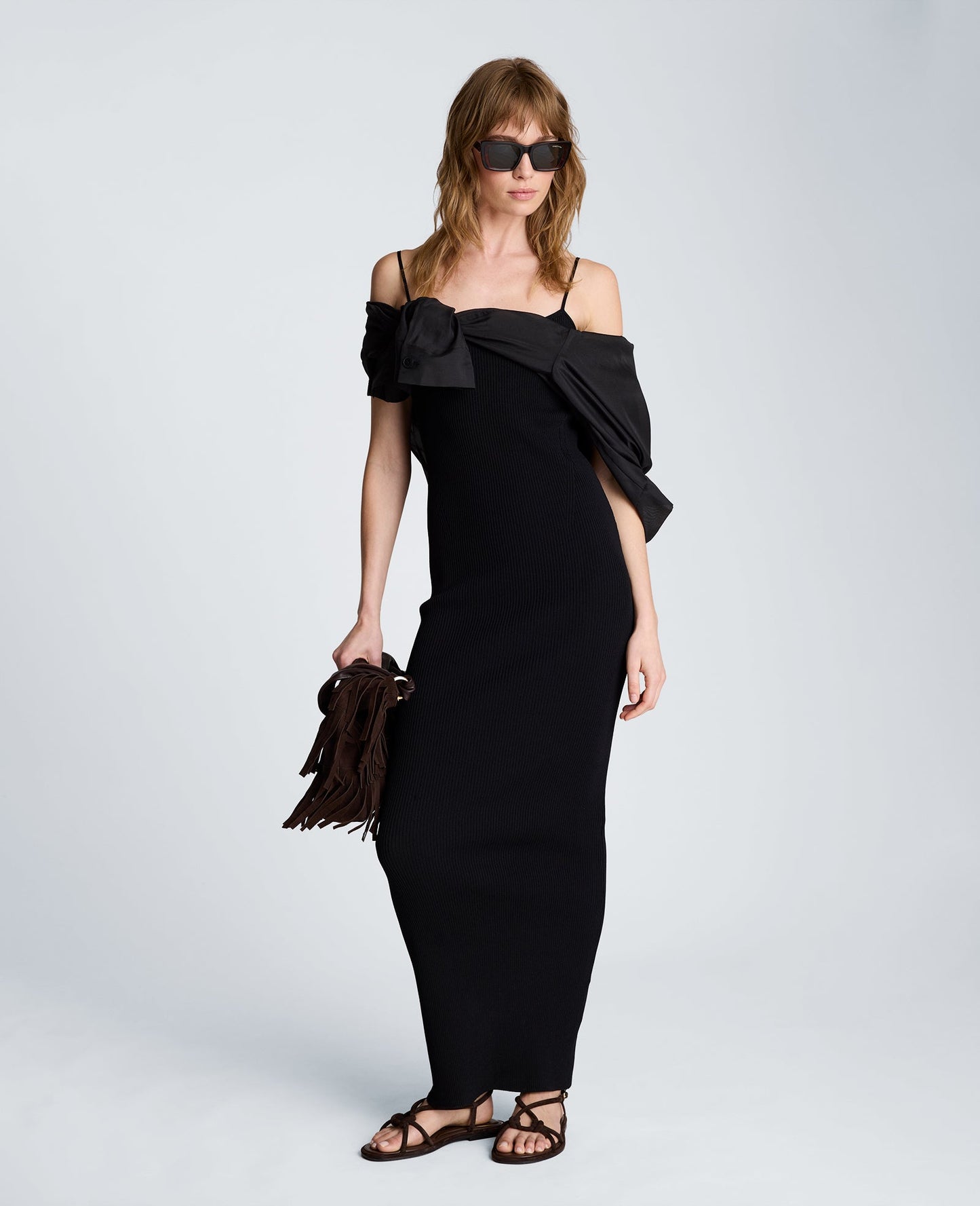 Ribbed Cami Sweater Dress