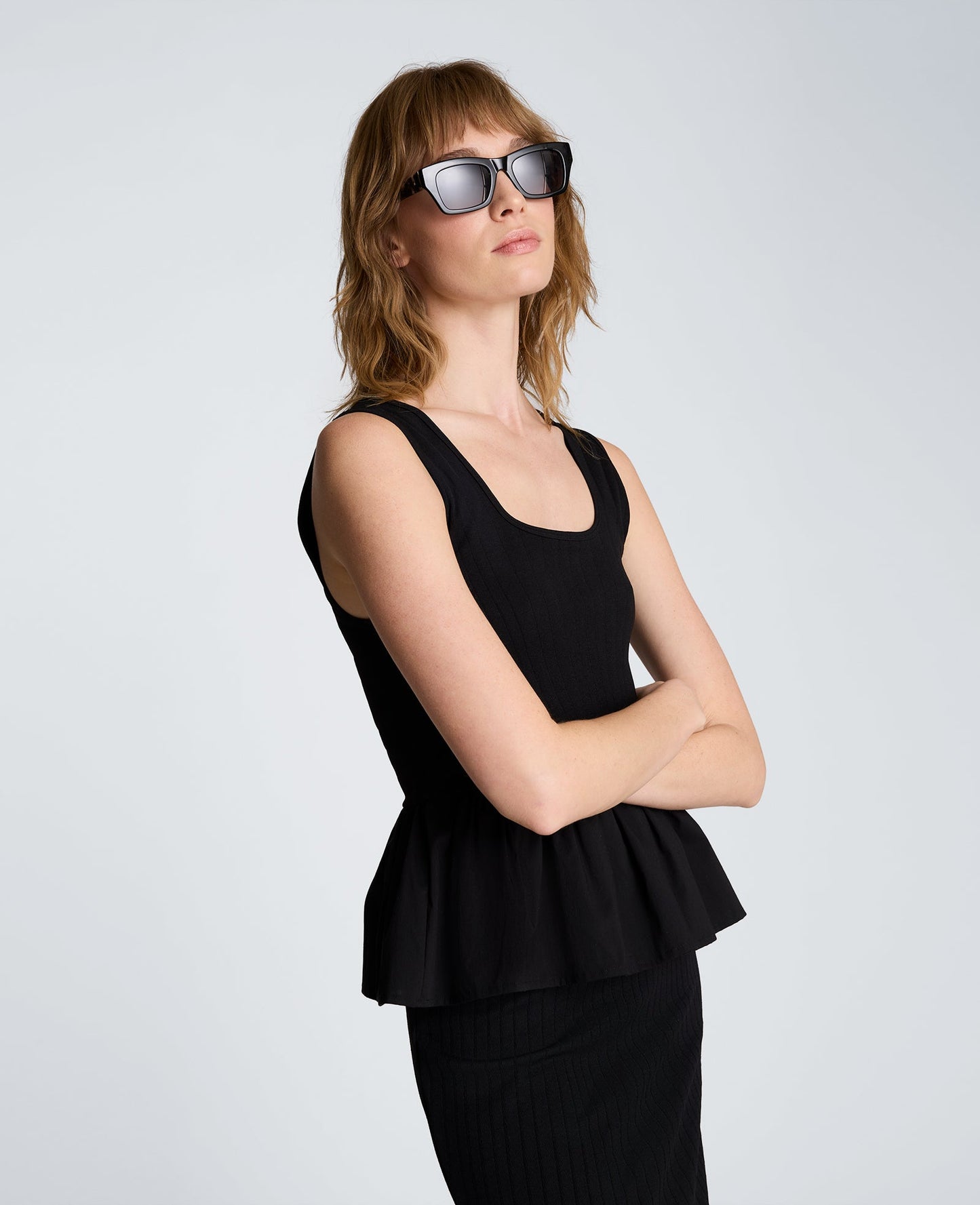 Peplum Seamless Tank