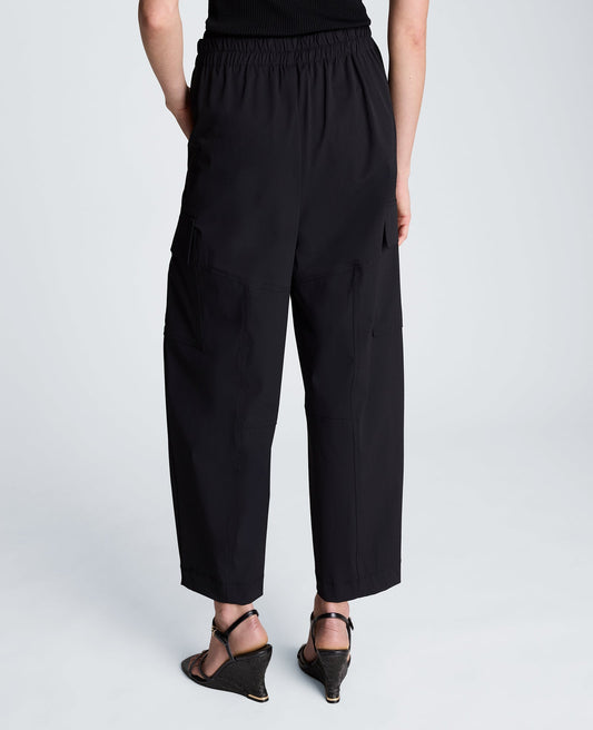 Pull On Barrel Leg Pant with Cargo Pockets