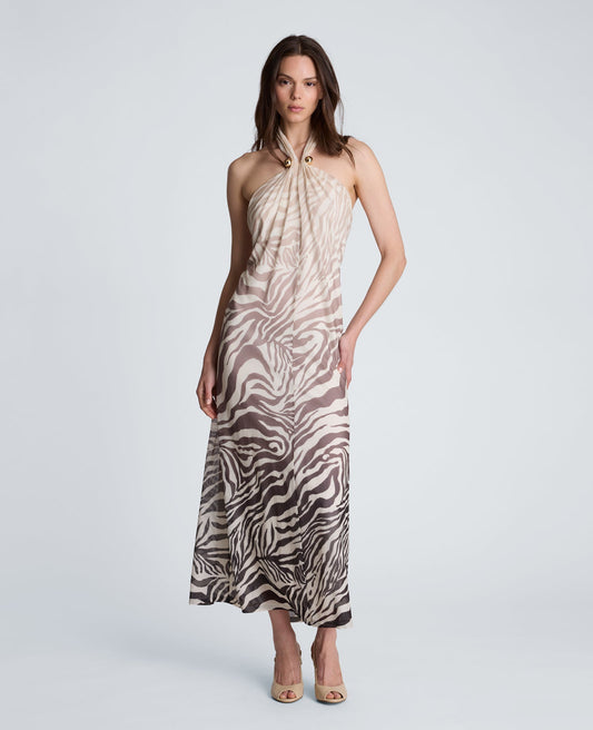 Halter Midi Dress