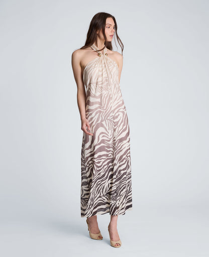 Halter Midi Dress
