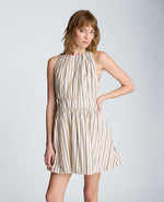 Halter Bubble Mini Dress